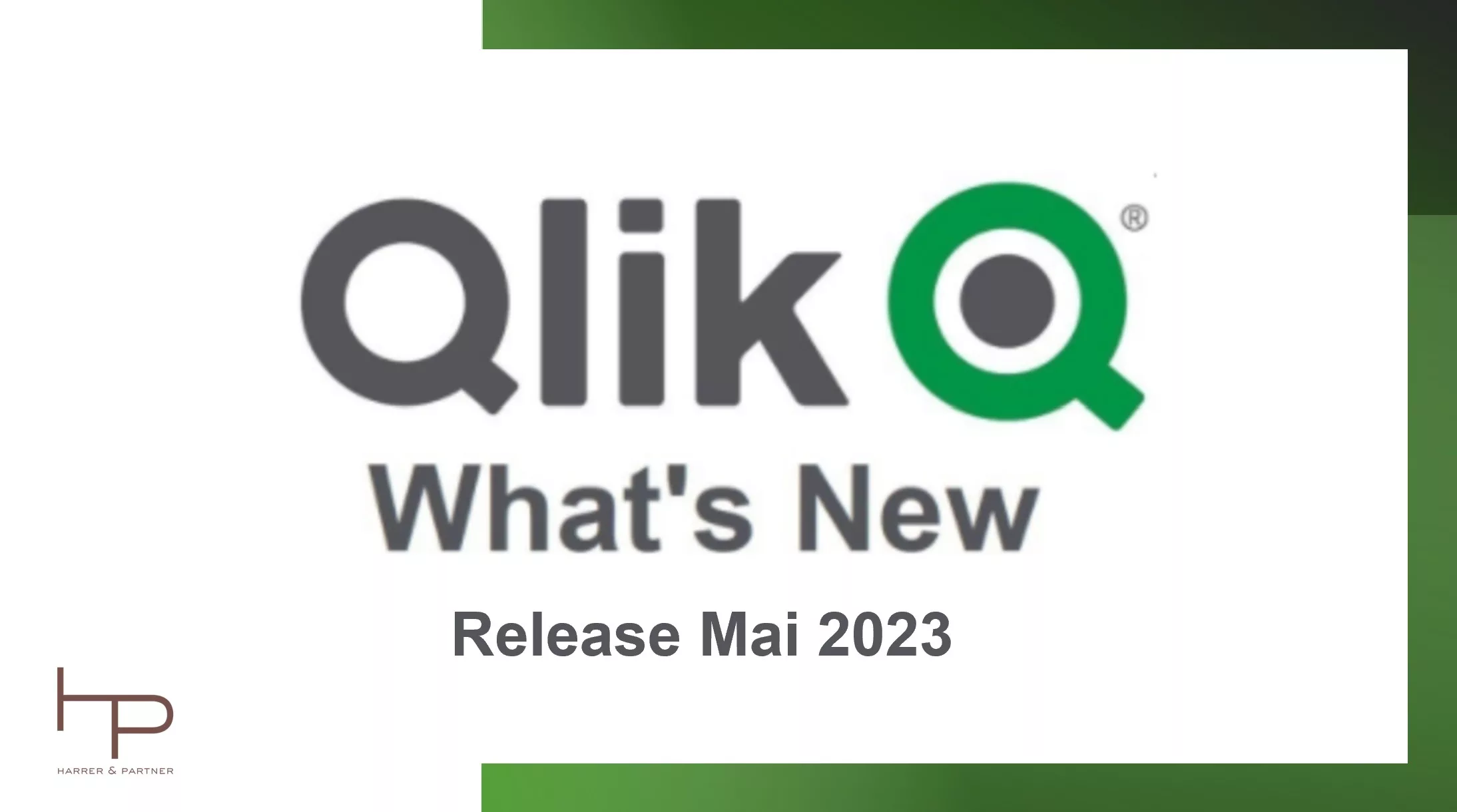 Qlik Sense Release Mai 2023 - Was ist neu?