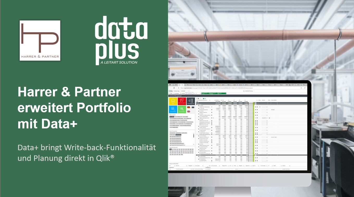 Harrer & Partner erweitert Portfolio mit Data+ – einer Lösung von Leitart