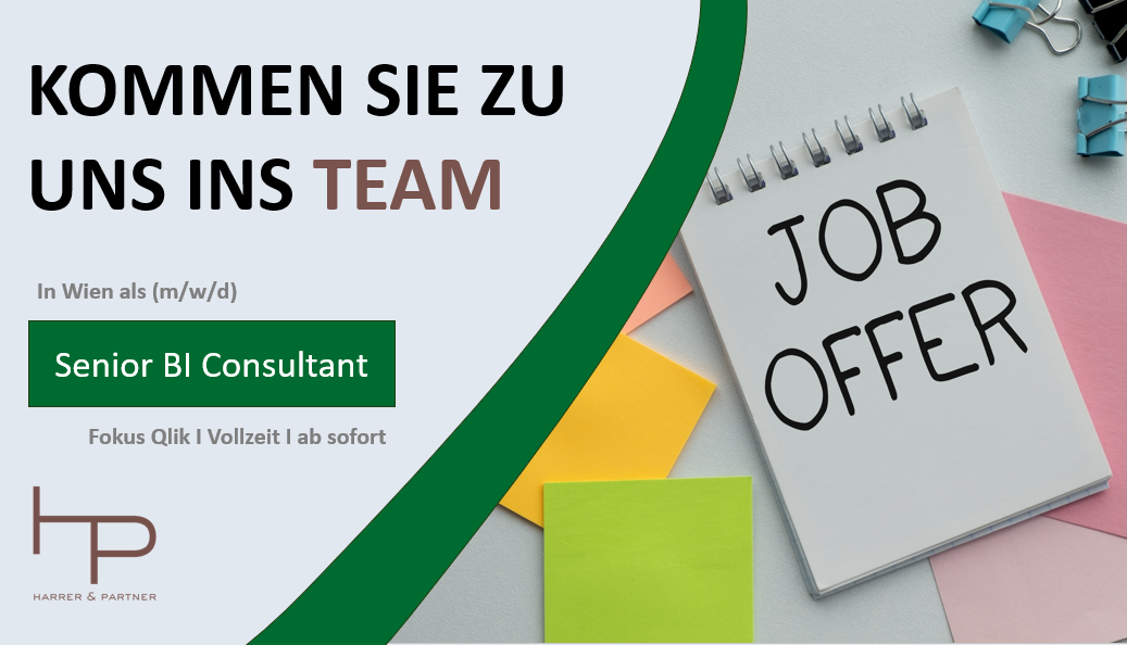 Senior BI Consultant (m/w/d) mit Fokus auf Qlik I Vollzeit | Wien