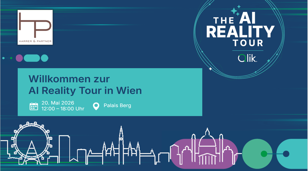 Save the Date – Qlik AI Reality Tour kommt nach Wien!