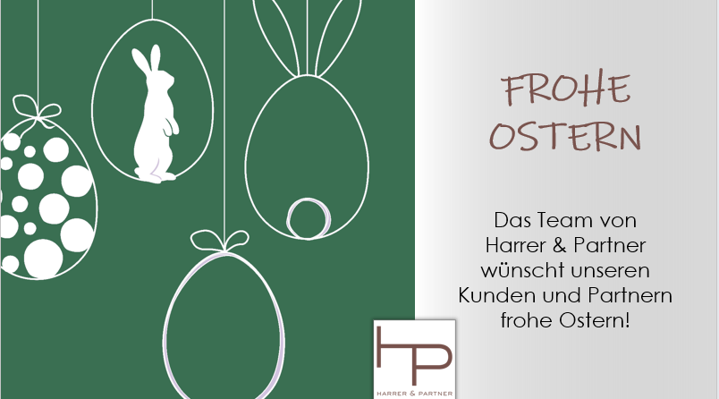 Frohe Ostern von Harrer & Partner!